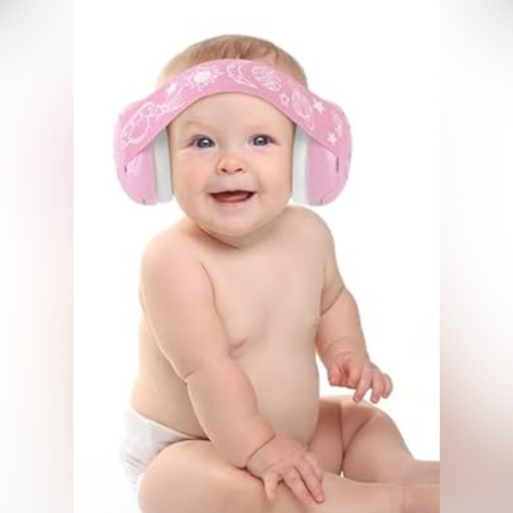 Pink Kids/Baby infant Earmuffs for sound protection NEW in box
